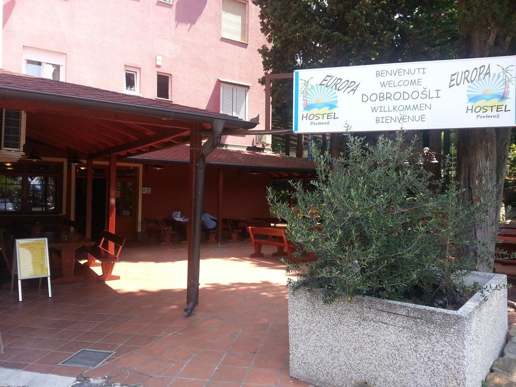 Europa Hostel ปอร์โตรอซ ภายนอก รูปภาพ